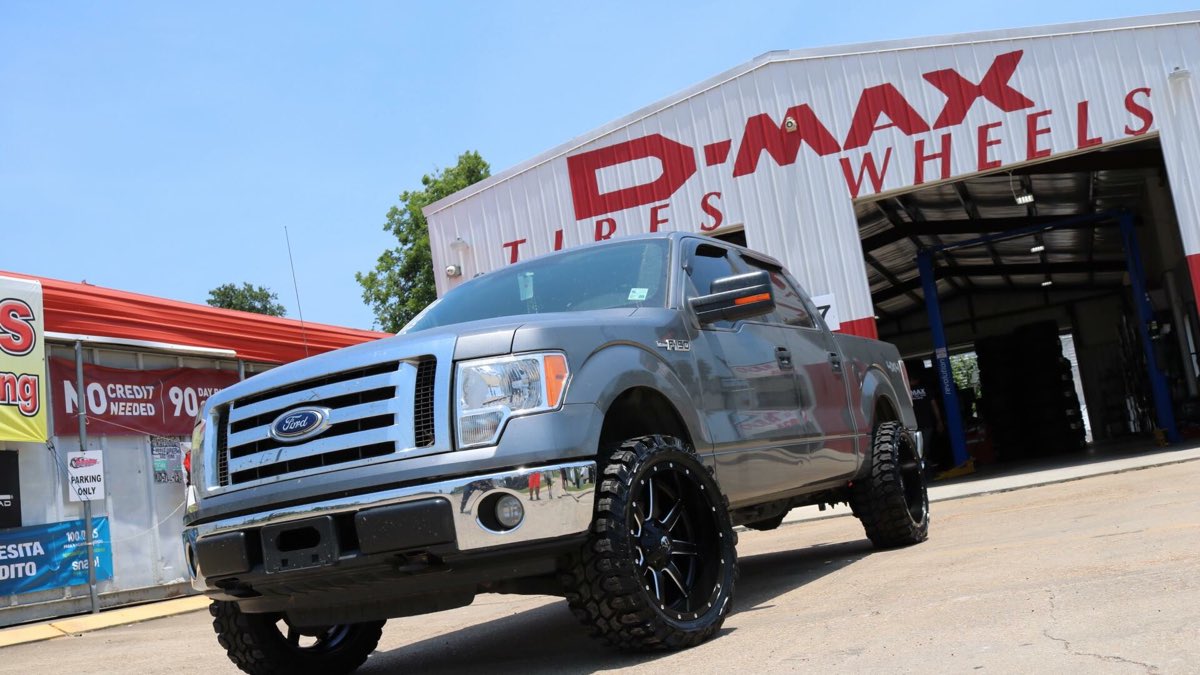 D-MAX tire and custom wheel shop in Alexandria, Louisiana